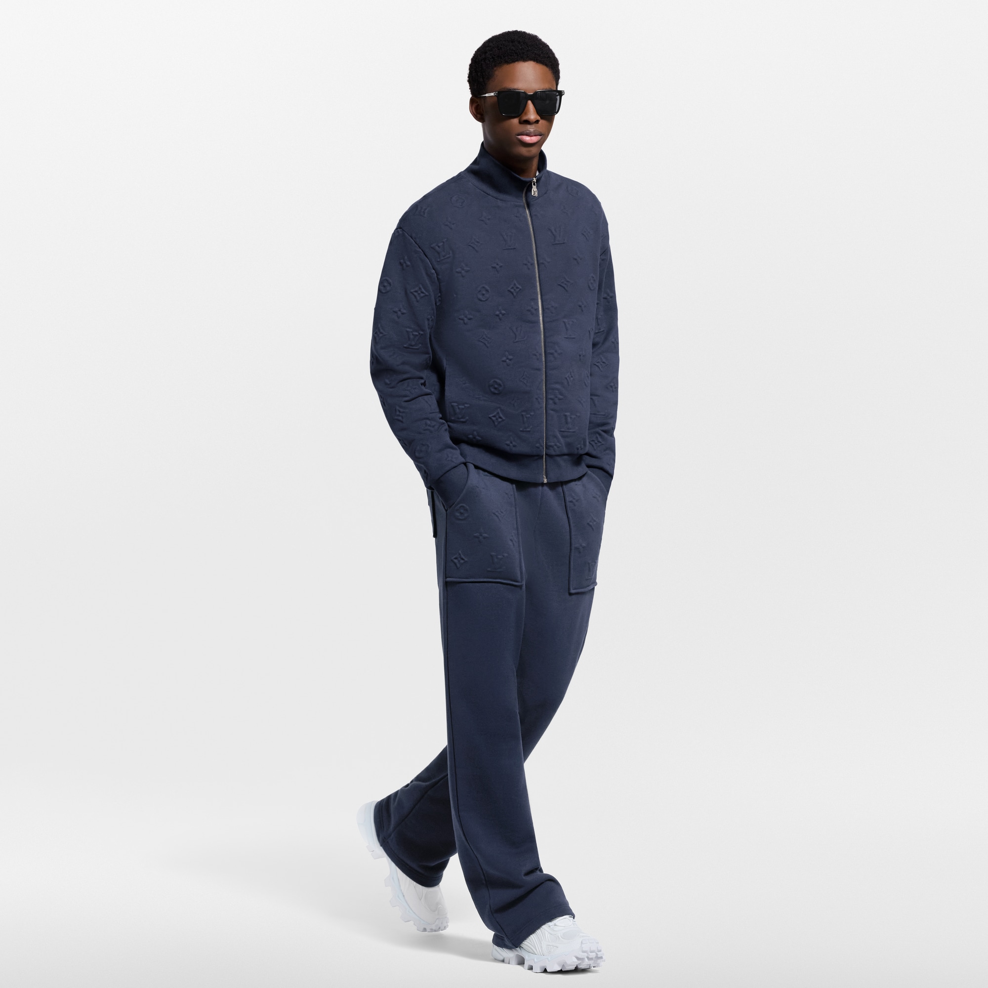 Monogram Embossed Track Top - Ready-to-Wear 1AJB59 | LOUIS VUITTON